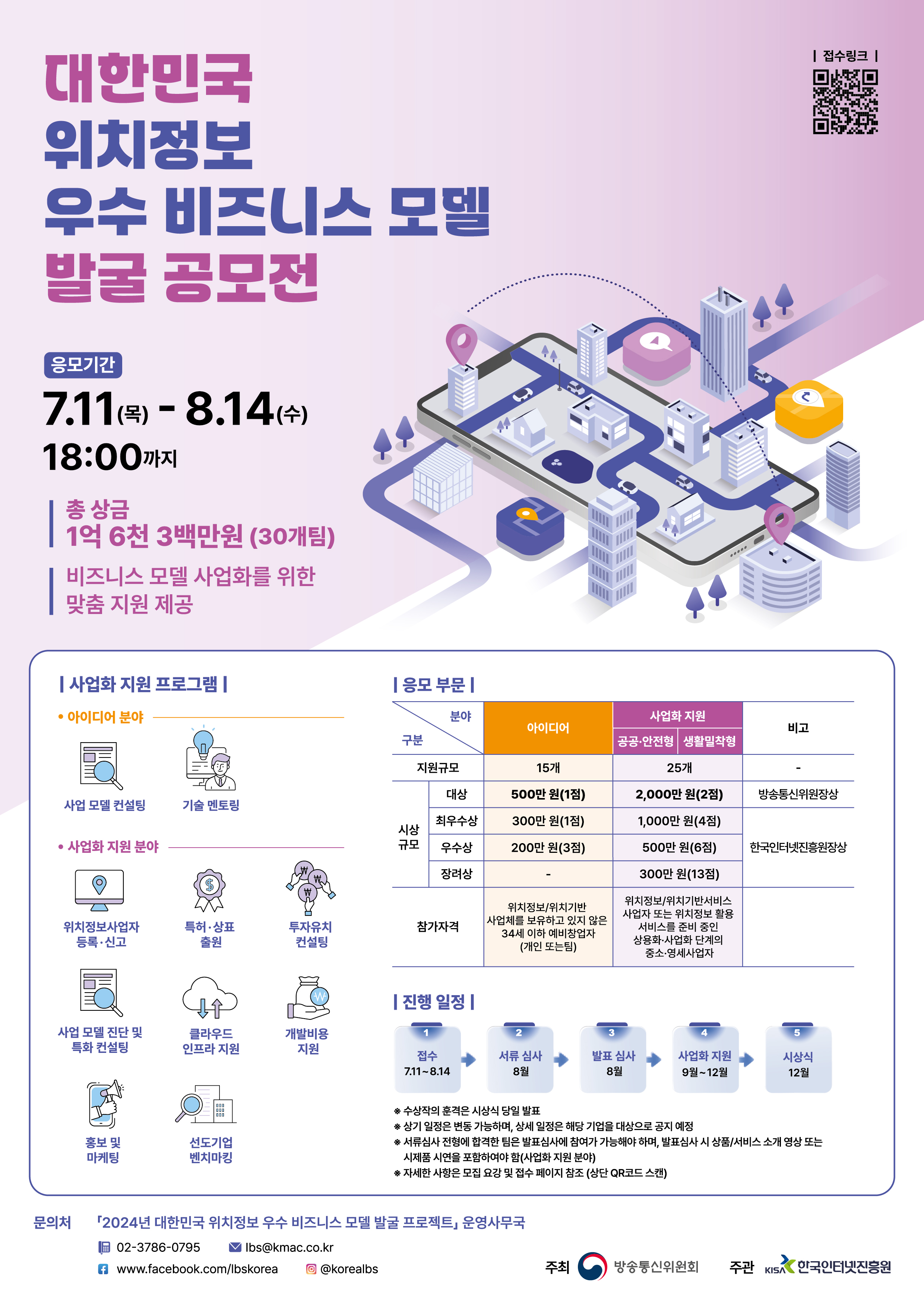 2024 대한민국 위치정보 우수 비즈니스 모델 발굴 공모전